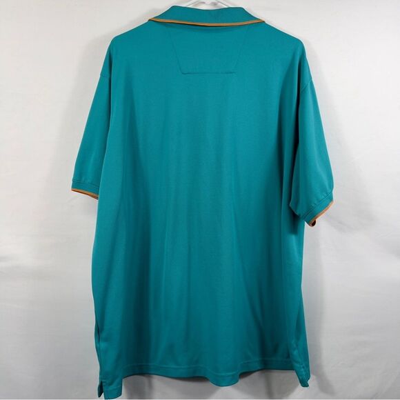 Miami Dolphins Antigua Polo NFL Football Sports Performance Solid Shirt 0700 - Picture 8 of 10